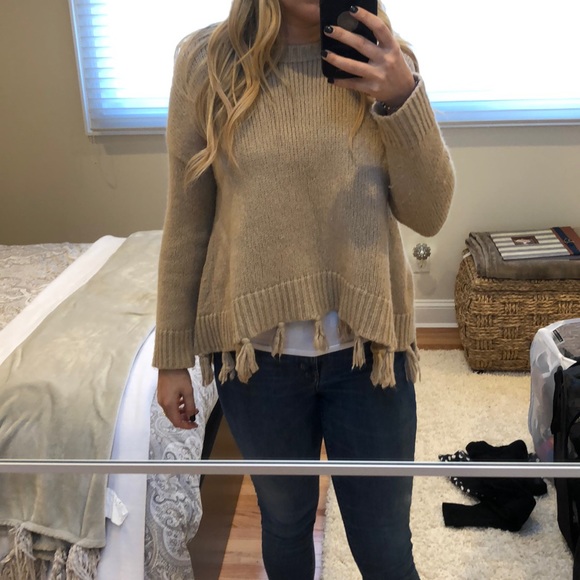kate spade Sweaters - Kate Spade Tassel Accented Alpaca Sweater ⚫️